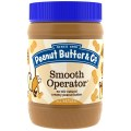 PeanutButter&Co.,SmoothOperator，乳脂状花生酱，16盎司（454克）