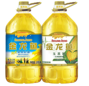金龙鱼 食用油（阳光葵花籽油3.618L+玉米油3.618L）