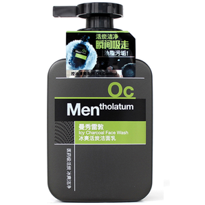 曼秀雷敦冰爽活炭潔面乳150ml