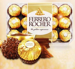 25日0点： FERRERO ROCHER 费列罗 榛果威化巧克力 30粒*2盒  合95.67元/件