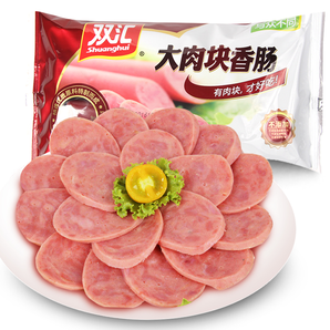 Shuanghui 双汇 大肉块香肠 30g*8支  5.7元（满减+用券）
