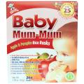 HotKid,BabyMum-Mum 苹果南瓜米饼 24块  50g