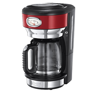 無(wú)需變壓器！Russell Hobbs 領(lǐng)豪 21700-56 復(fù)古不銹鋼滴漏式咖啡機(jī) prime到手約418元