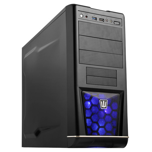 酷冷至尊(coolermaster)毁灭者经典u3升级版 黑色 中塔式机箱 139元