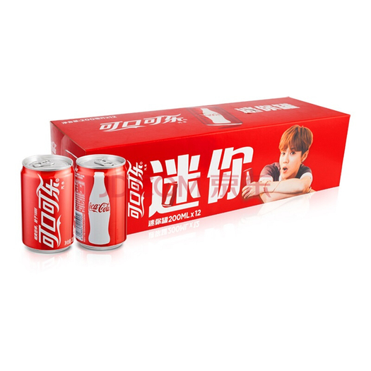 Coca Cola 可口可乐 迷你摩登罐 200ml*12罐