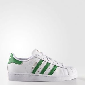 adidas 阿迪達斯 金標綠尾貝殼頭板鞋