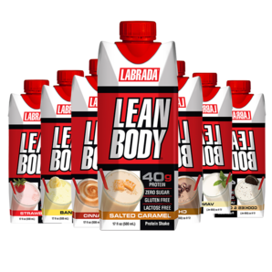 Labrada 即飲代餐奶昔乳清蛋白飲料減脂瘦身健身12瓶香草味