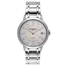 爆料有獎(jiǎng)！BAUME & MERCIER 名士 CLASSIMA EXECUTIVES系列 MOA10221 女士自動(dòng)機(jī)械腕表