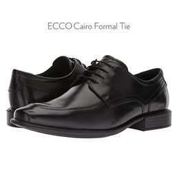 ECCO 愛(ài)步 Cairo Formal Tie 男士商務(wù)皮鞋   