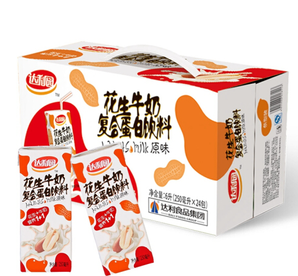 達利園 花生牛奶 復合蛋白飲料 原味 250ml*24盒