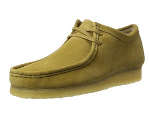 限41碼！Clarks 其樂 男士經(jīng)典Wallabee低幫袋鼠鞋