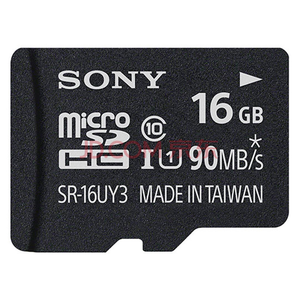 SONY 索尼  USH-1 16G Class10 microSDHC TF 存储卡 高达90MB/s  52.9元