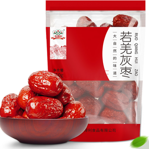 吉得利 灰棗  新疆若羌一等大灰棗550g