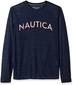 限尺碼！Nautica諾蒂卡Graphic Navy男子T恤