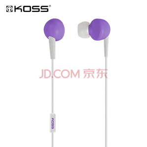 KOSS KEB6iV 时尚入耳式耳塞 带麦 紫色