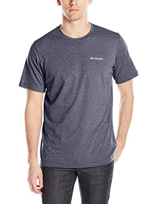 凑单品、限S码： Columbia 哥伦比亚 Cullman Crest Short Sleeve Shirt 男士速干短袖T恤