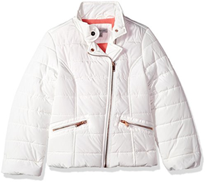 凑单品、限尺码： Calvin Klein 卡尔文·克莱 女童款保暖防寒棉服    