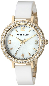 Anne Klein 女士 不锈钢手表 (AK/2348WTDB)