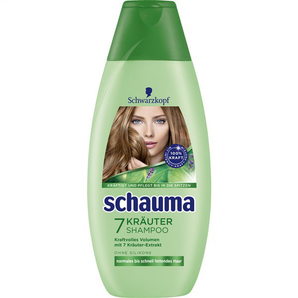 Schwarzkopf 施华蔻 Schauma 女士温和控油洗发水 400ml 