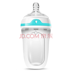 努比（Nuby）奶瓶 硅胶奶瓶 宽口径婴儿奶瓶防胀气 250ml  *6件 314元（合52.33元/件）