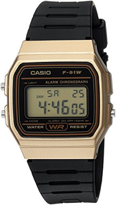 复古款式！Casio F-91WM-9ACF男士手表