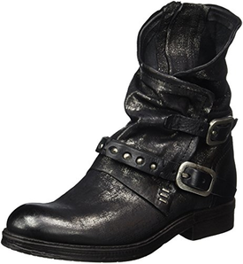 A.S.98(Airstep) 女 踝靴 207205-201-6002 黑色 36(亚马逊进口直采,意大利品牌）