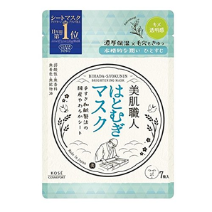 湊單！kose 高絲 美肌職人 溫泉水 保濕緊致 精華 面膜 7枚入