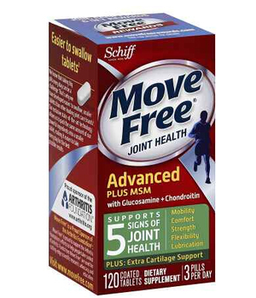 即将截止！Schiff Move Free 绿瓶维骨力 止疼更有效 2瓶$27.99