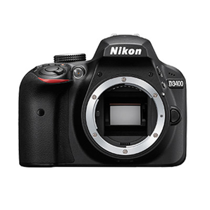 尼康(Nikon)数码单反相机 D3400 单机身 送16G存储卡+相机包+清洁套装