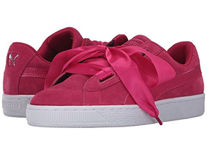 PUMA Suede Heart 女大童蝴蝶結(jié)休閑鞋