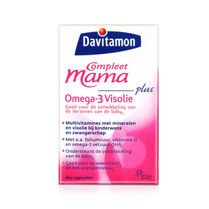 Davitamon 达维特 孕妇专用omega3复合维生素鱼油软胶囊 60粒    148元包邮（188-40）