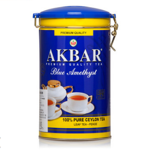 斯里兰卡进口！AKBAR 蓝罐锡兰红茶 450g 99元包邮（需用券）