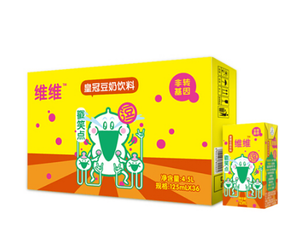 PLUS会员！ 维维 皇冠系列豆奶 儿童装 125ml*36盒