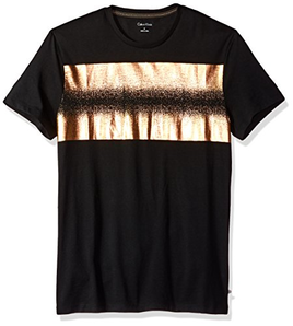 Calvin Klein 卡尔文·克莱 Distressed Foil Logo 男士T恤    