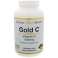 CaliforniaGoldNutrition GoldC维生素C  1,000毫克 240粒素食胶囊