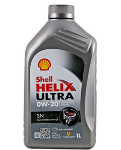 Shell 壳牌 Helix Ultra 超凡灰喜力 0W-20 SN 全合成机油 1L