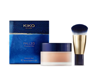 KIKO 二十周年藍金粉底霜 柔軟絲滑提亮遮瑕