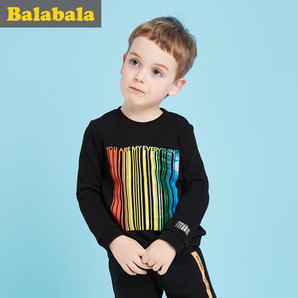 Balabala 巴拉巴拉 男童套头长袖卫衣  24.5元（2件5折）