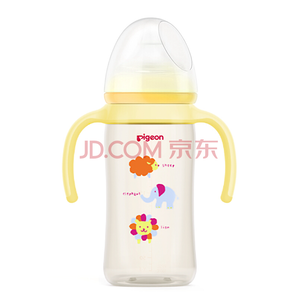 pigeon 貝親 AA126 自然實感寬口 PPSU彩繪奶瓶 240ml *2件    113元包郵（雙重優(yōu)惠）