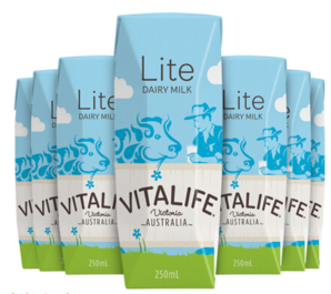 限华东和西北！澳洲进口牛奶 维纯 Vit阿life低脂UHT牛奶1箱  250ml x24盒，29元