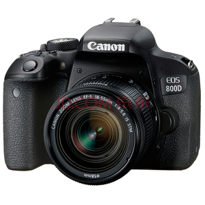 14日0点！Canon 佳能 EOS 800D 单反套机 （EF-S 18-55mm f/4-5.6 IS STM 镜头）4999元