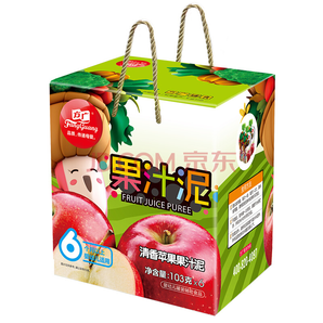 FangGuang 方广 婴幼儿果汁泥礼盒装 清香苹果味