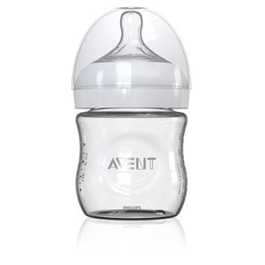 PhilipsAvent飞利浦新安怡 宽口径自然玻璃奶瓶120ml配新生儿流量1孔奶嘴（0m+适用） 