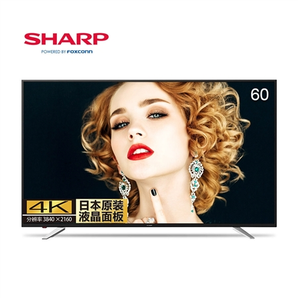 SHARP夏普LCD-60SU470A60英寸4k超高清网络智能液晶平板电视
