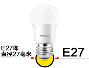 备用！Philips/飞利浦 LED灯泡 2.5w