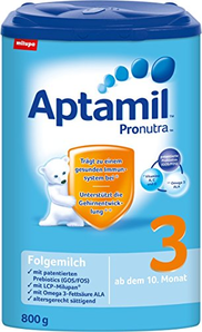 中亚Prime会员！ Aptamil 爱他美 Pronutra 亲源配方 婴儿奶粉 3段 适合10个月以上婴儿 800g*4罐