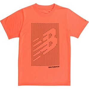 New Balance 男孩短袖图案 t 恤 多色可选 低至38.02元