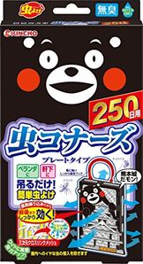 防蚊蟲一整夏！Kincho金鳥 熊本懸掛式驅蚊器 250日 無香型