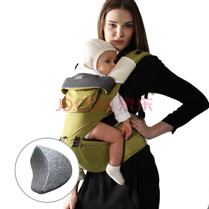 TODBI婴儿背带 FLY-B7腰凳韩国原装进口多功能一体背婴带 绿色 均码