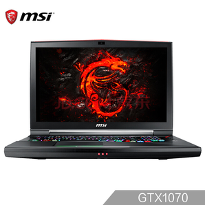 MSI 微星 GT73 17.3英寸游戏笔记本电脑 i7-7700HQ 1T+256GBSSD 16G GTX1070 8G 120Hz RGB 机械键盘16999元